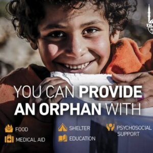 Sponsor an orphan  ! Help me reach my target !